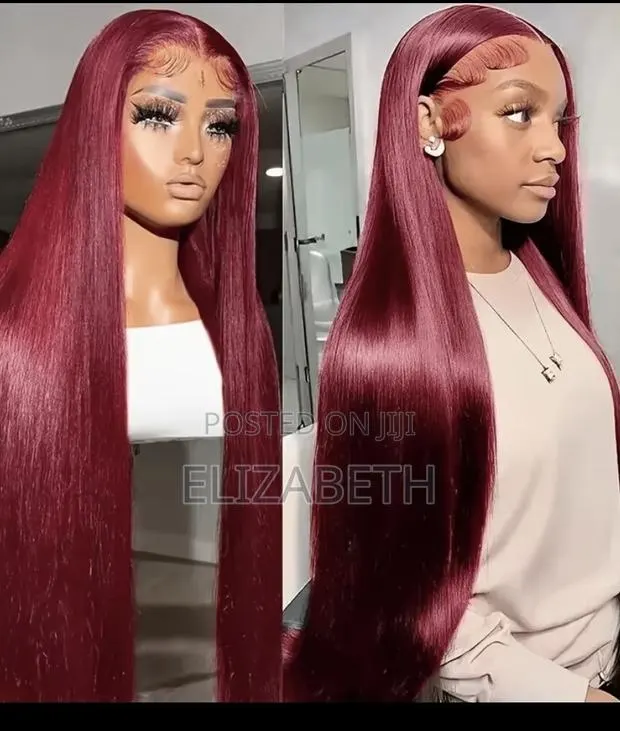 Frontal 30inchs High Quality Blend Straight Wigs · Photo 1