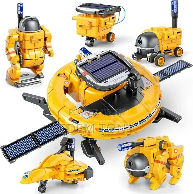 6-in-1 Solar Powered Space Fleet Stem Kit for Educational Building · Photo 1