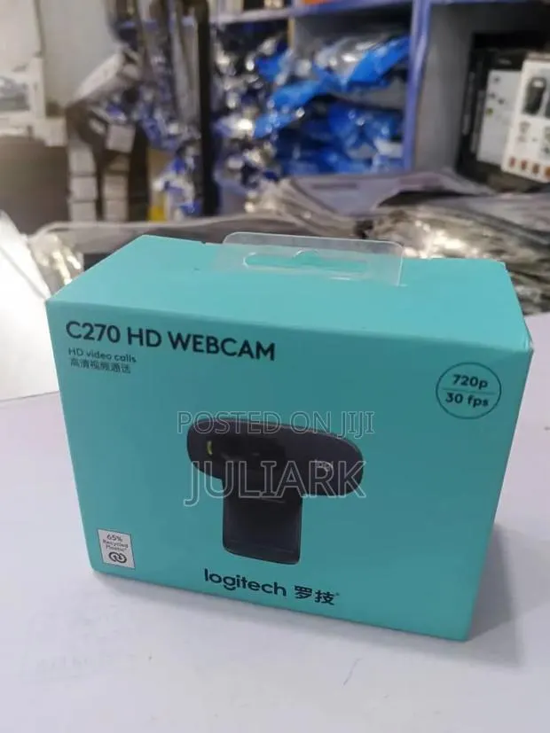 Original Logitech Hd C270 Webcam 720p · Photo 1