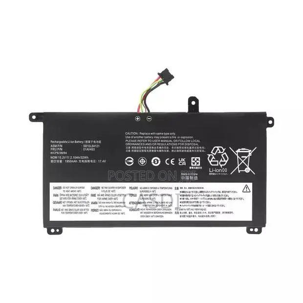 01av493 Battery Lenovo ThinkPad T570 T580 P51s P52s · Photo 1