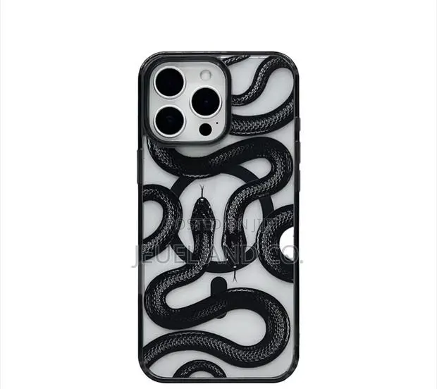 Black Snake for Magsafe Magnetic Case for iPhone 16 Pro Max