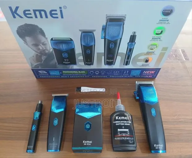 Kemei 8534 4 in 1 Grooming Kit. · Photo 1