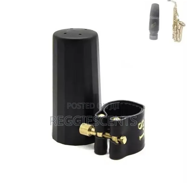 Alto Saxophone Ligature (Leather) · Photo 1