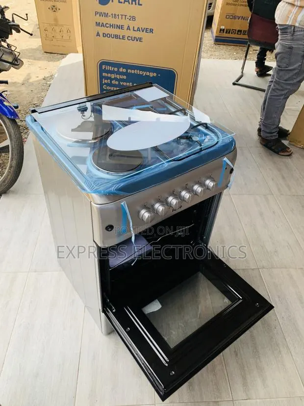Very Cool Price Gas Electric Cooker Oven Rotisserie 2-2 Stove · Photo 1