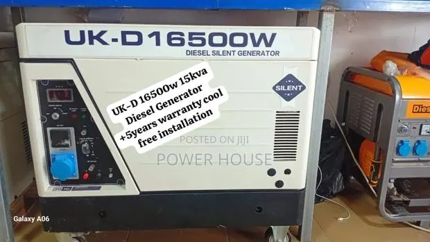 Project Name Uk-D 15kva Diesel Generator Uk-D 16500watts 15kva Silent · Photo 1
