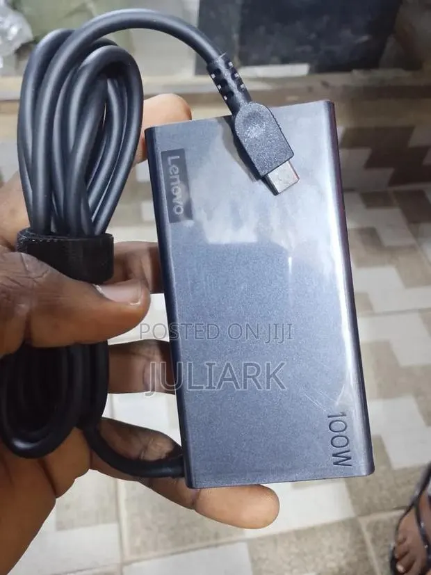 Lenovo Original 100w Type C Charger · Photo 1