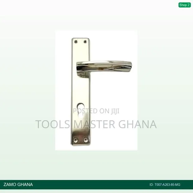 Furniture Door Handle + Mortise Lock + Cylinder T007 - T007-A263-85-Mg · Photo 1