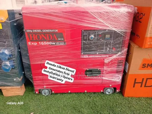 Quite Operation Honda Diesel Generator 15kva Silent · Photo 1