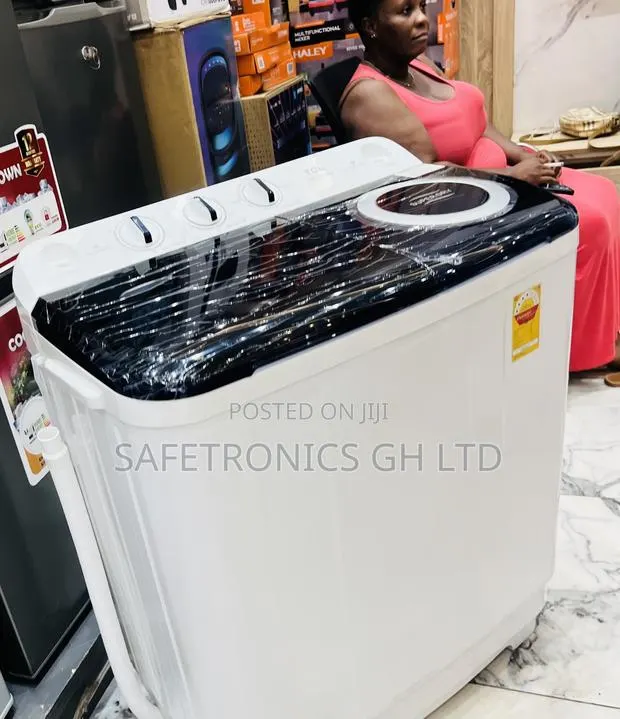 Durable Sleek TCL 7KG Twin Top Washing Machine SKU: F207TT · Photo 1