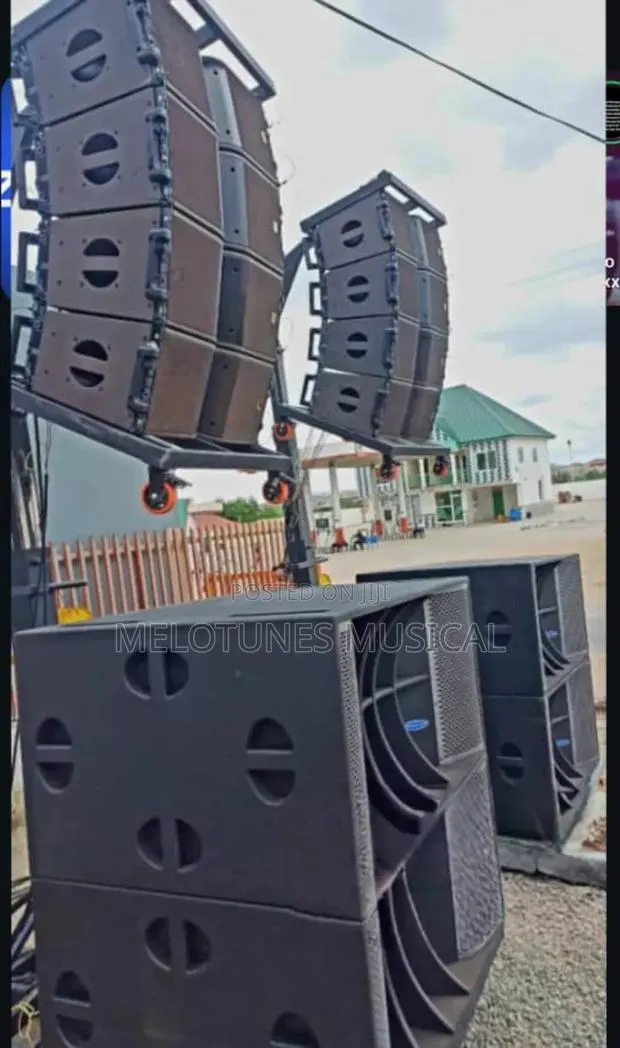 4pairs 12inches Kara Line Array Speaker, 2pair of Bass 18inch Speakers · Photo 1