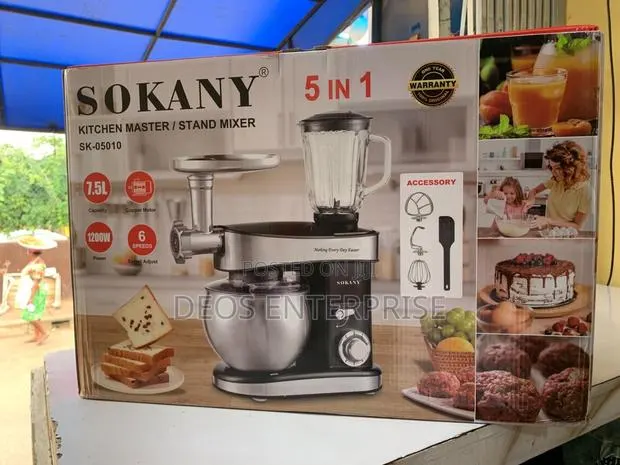 Sokany 5 in 1 All-in-One Kitchen Machine · Photo 1