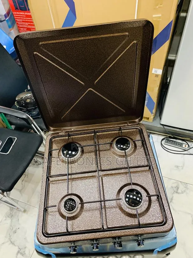 Unique Fast Volcano Tabletop 4-Burner Gas Cooker · Photo 1