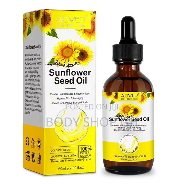 Sunflower Seed Oil - 100% Pure Natural Cold Pressed · Photo 1