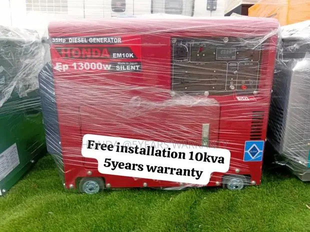 Amp Drive Honda 15kva 16500watt Diesel Generator · Photo 1