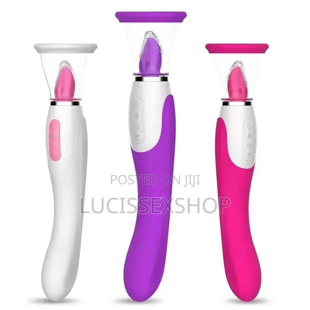 Sucking and Licking Wand Vibrator · Photo 1