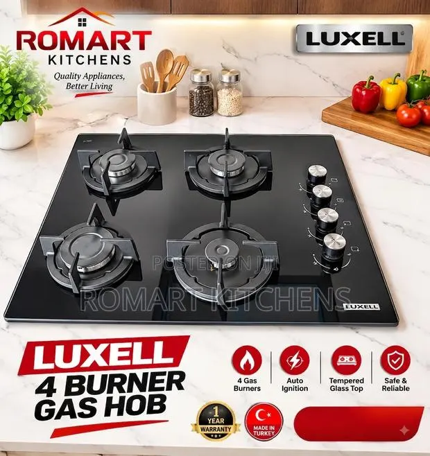 Turkish 60cm Inbuilt Glass Burner. With Auto Ignition Switch · Photo 1