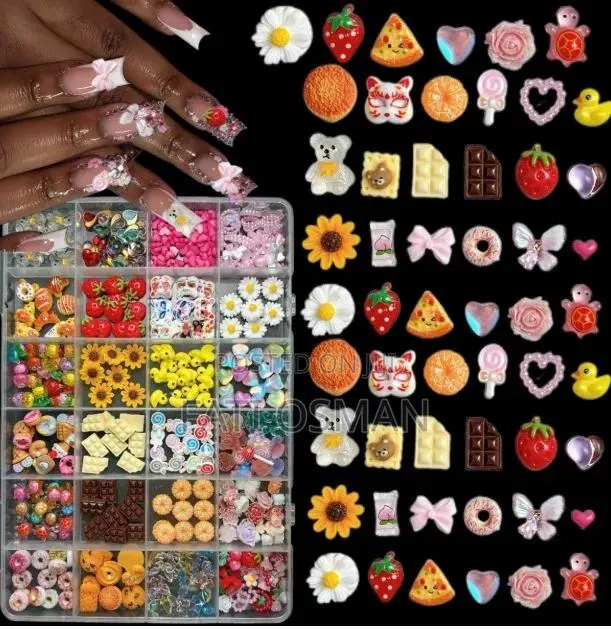 Foodlike Nail Charms · Photo 1