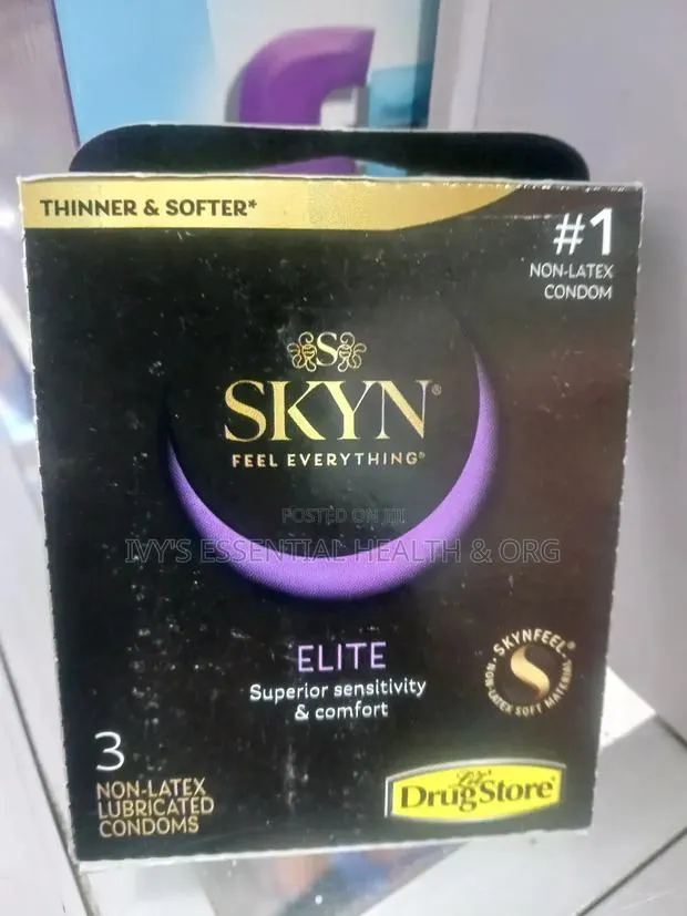 Skyn Non-Latex Condoms Elite 3's · Photo 1