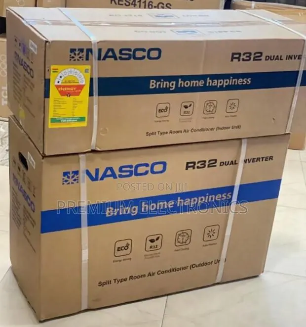 Nasco R32 Premium Gas 1.5hp Split Dual Inverter Air Condition · Photo 1