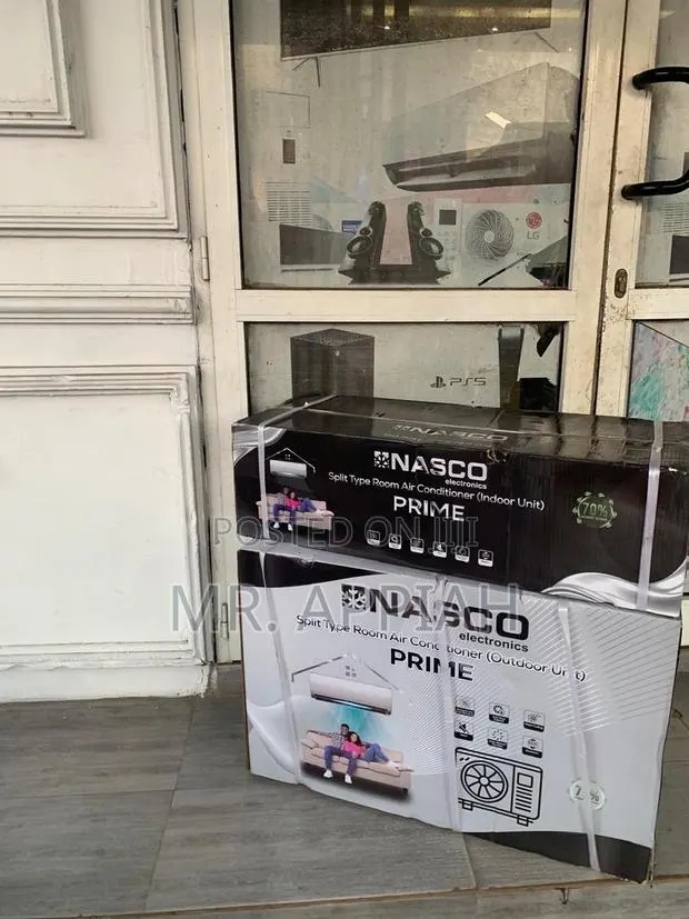 Super Cooling Nasco 1.5hp Air Conditioner(Silver) · Photo 1