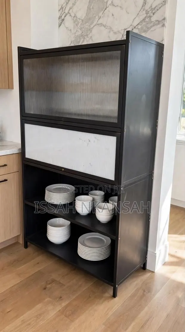 4 Tiers Kichen Storage With Pegboard · Photo 1