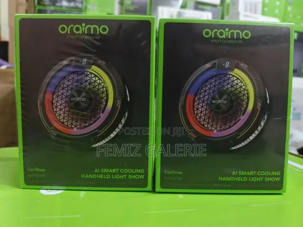 Oraimo CoolSnap Magnetic Phone Cooler – Instant Ice-Cooling for Gaming · Photo 1