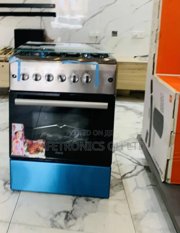 Newly in Box (60x60) Ferre 4 Gas Glass Lid Cooker · Photo 1