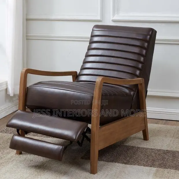 Leather Recliner Accent Chair · Photo 1