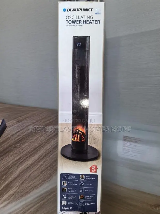 Blaupunkt Oscillating Tower Heater 2000W · Photo 1