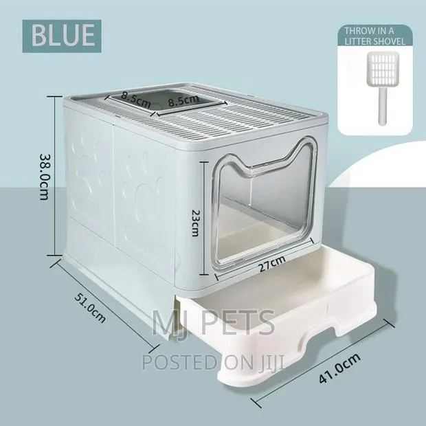 Folded Cat Litter Box · Photo 1