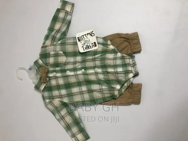 Buttons and Thread Boys Shirt and Trouser Set · Photo 1