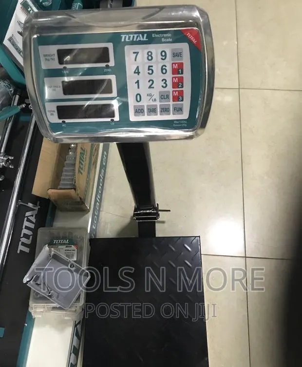 Total Electronic Platform Scale 100kg · Photo 1