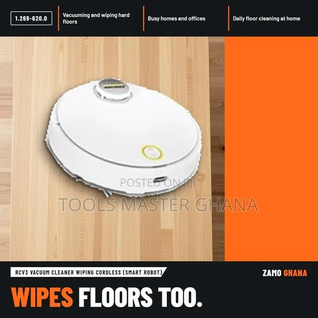 Rcv3 Vacuum Cleaner Wiping Cordless (Smart Robot) - 1.269-620.0 · Photo 1