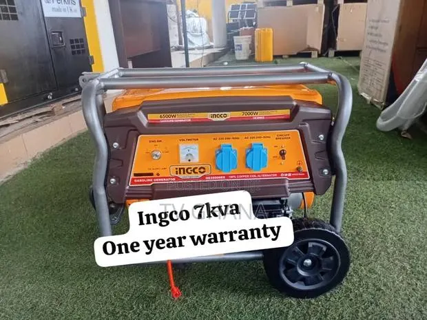 Best INGCO 7000W 7KVA Generator – Quality Petrol Genset Combining 7kva · Photo 1
