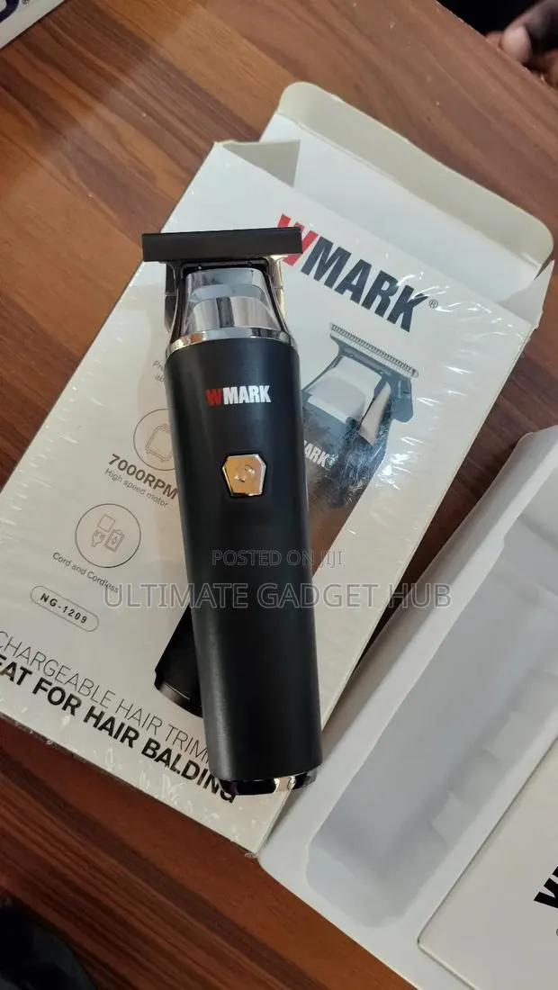 Rechargeable Hair Trimmer (Wmark) · Photo 1