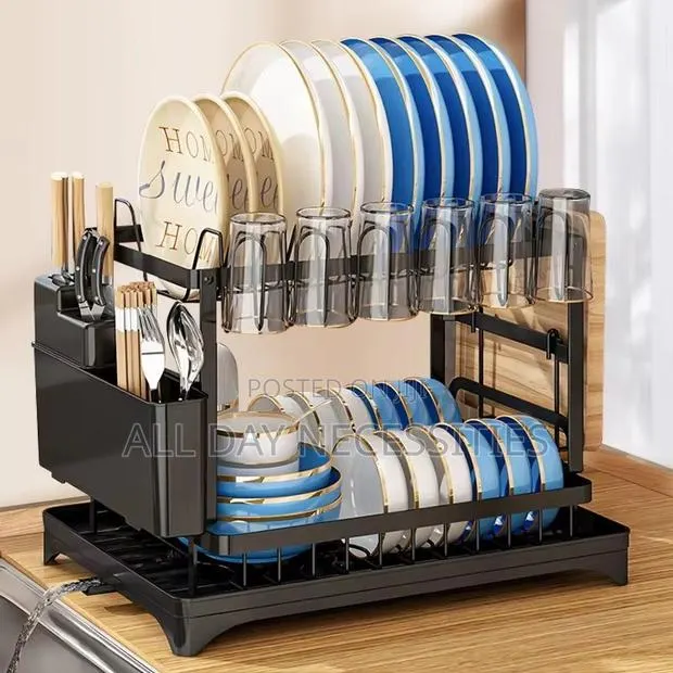 2 Tier Plates Racks · Photo 1