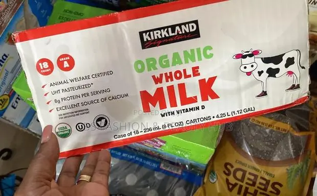 Kirkland Organic Whole Milk · Photo 1