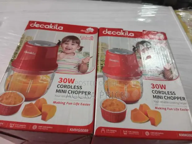 Decakila Usb Rechargeable Mini Food Chopper 300ml · Photo 1