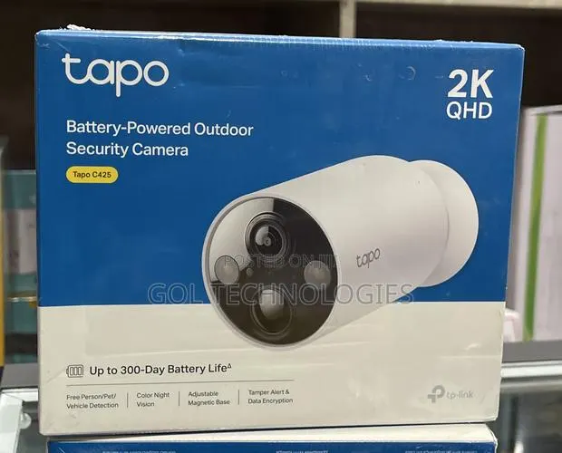 Tapo C425 Smart Camera QHD Battery-Powered Outdoor Security Camera · Photo 1