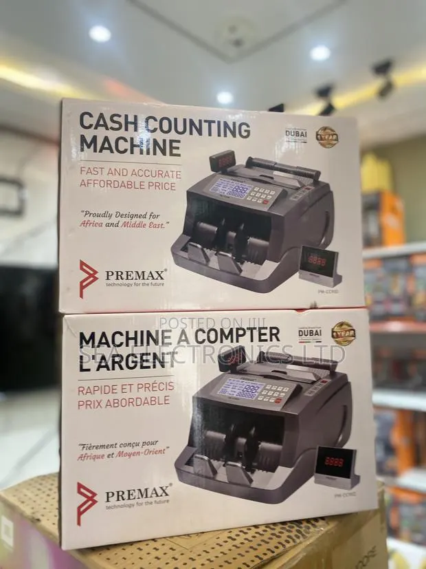 Premax PM-CC90D Is a Heavy-Duty Cash Counting Machine · Photo 1