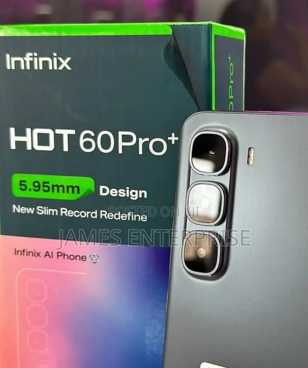 New Infinix Hot 60 Pro+ 256 GB Black · Photo 1