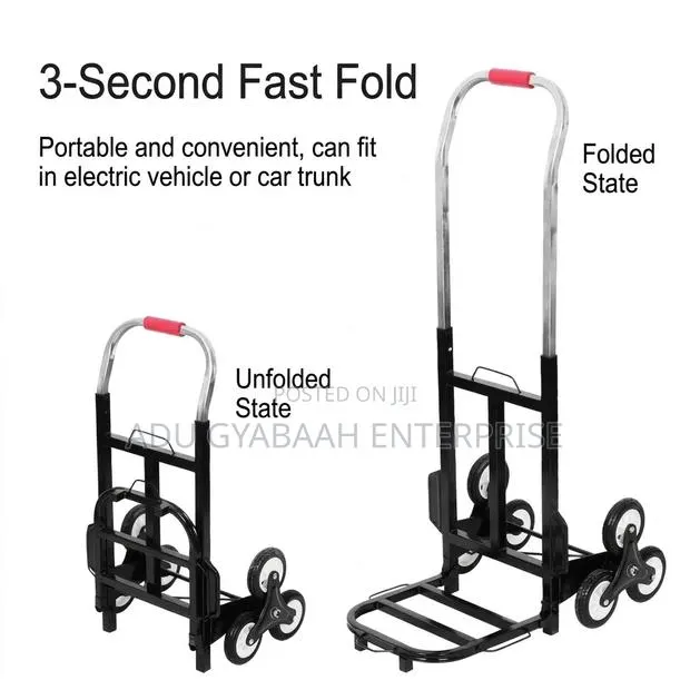 Heavy Duty 6-Wheel Stair Climbing Hand Truck / Trolley · Photo 1