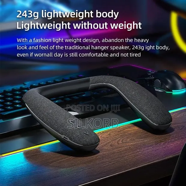 Wireless Neckband Speakers for Gamers & HQ Surround Sound Lovers · Photo 1