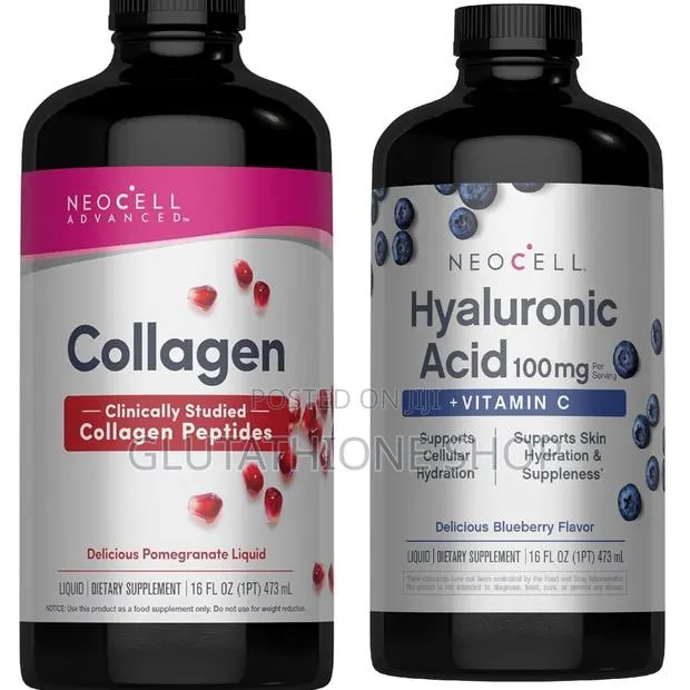 Neocell Hyaluronic Acid Liquid and Neocell Peptides · Photo 1