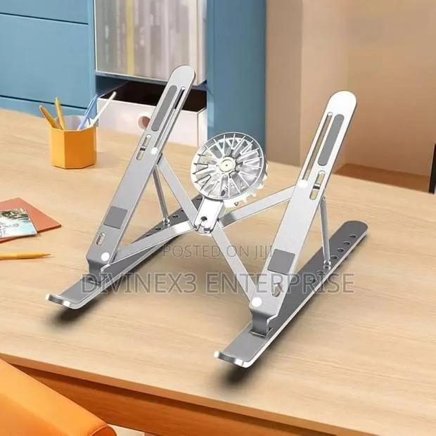 Aluminum Laptop Stand With Fan · Photo 1