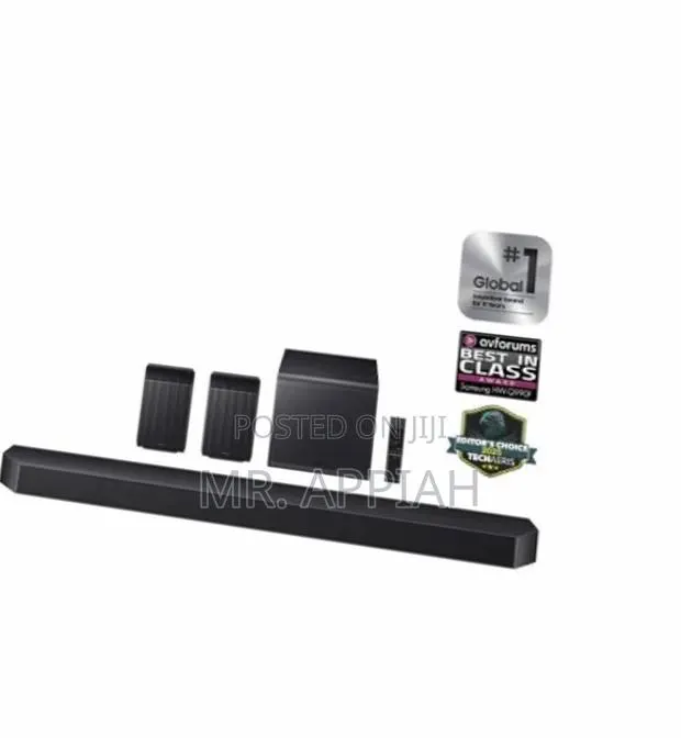 Elegant Black Samsung(Q990f)11.1.4channel Bluetooth Sound Bar · Photo 1