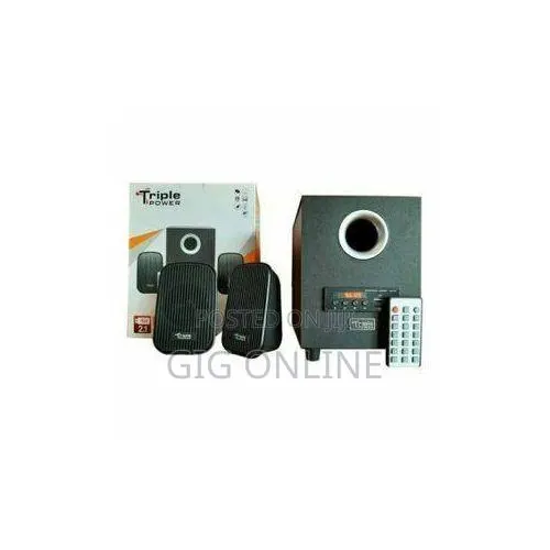 New C10 Triple Power Wooden Speaker · Photo 1
