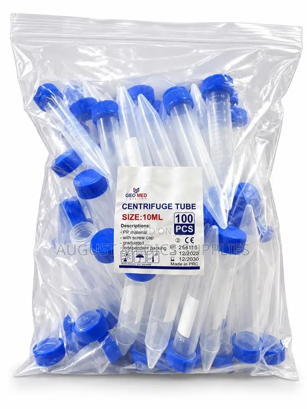 Centrifuge Tubes – 10ml (100 Pcs) · Photo 1