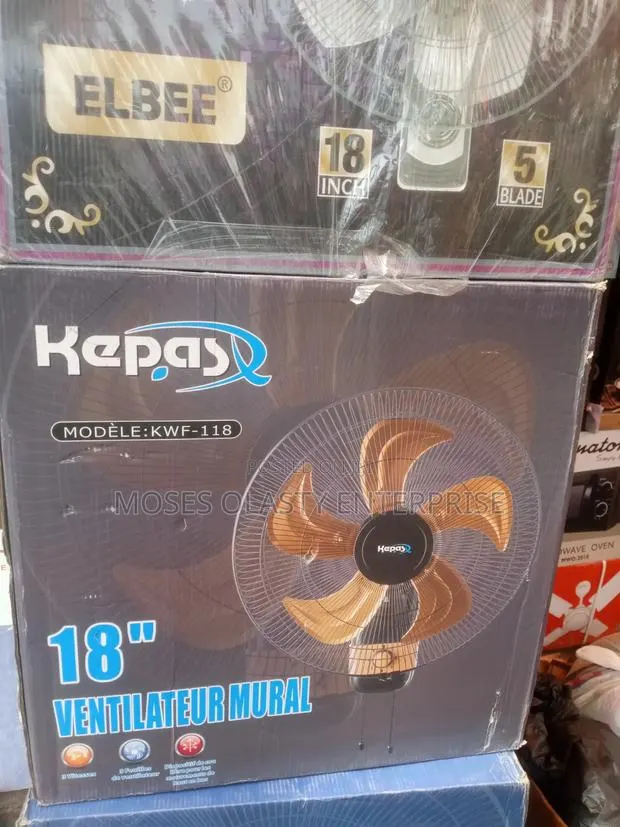 Kepas Wall Fan Metal 18" · Photo 1