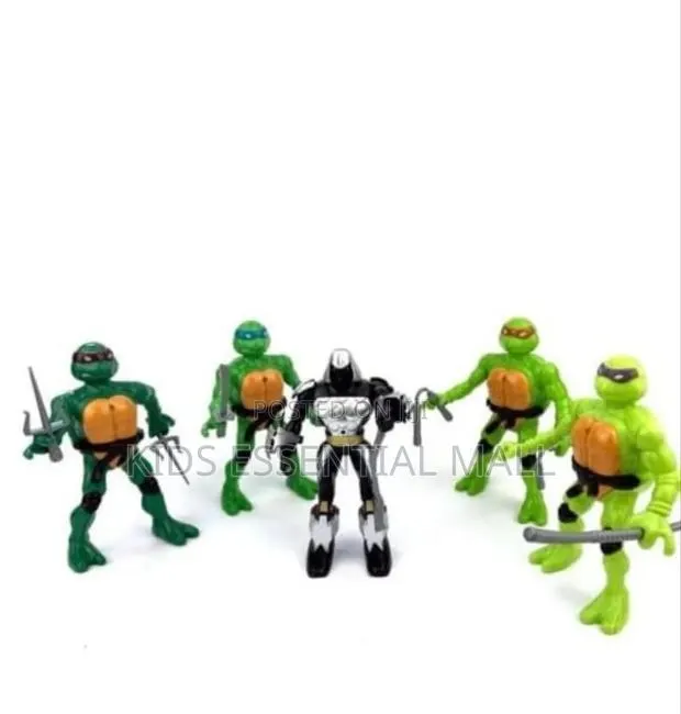 Teenage Mutant Ninja Turtle Actlon Figure Set · Photo 3